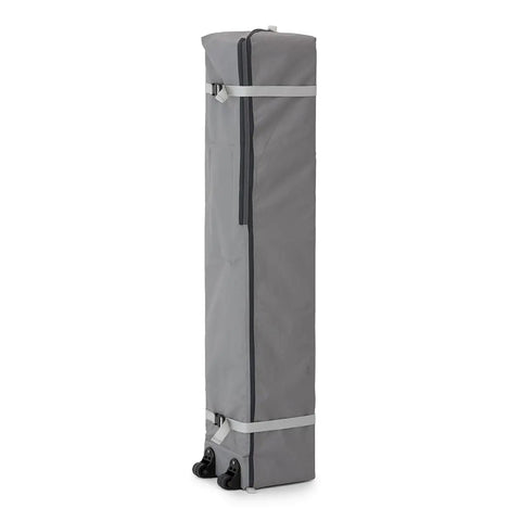 13 Ft By 13 Ft Instant Pop Up Canopy Tent With Wheeled Carry Bag Portable Straight Leg Outdoor Gazebo Shelter For Camping Beach Picnic