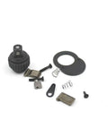 Ratchet Wrench Repair Kit For 1 Quarter Inch, 3 Eighth Inch And One Half Inch Drives With A 24 Tooth Fine Pitch Mechanism, parts layout