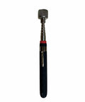 Single tool from Three Pack Flexible Magnetic Telescoping Pickup Tools With 360 Degree Swivel, black handle, metallic head extended.
