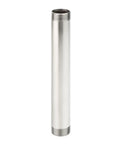 Stainless Steel Pipe Fittings 2 Inch NPT Male To 2 Inch NPT Male Nipple, 10 Inch Length, 304 Stainless Steel, corrosion-resistant