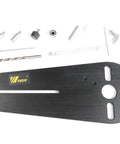 Circle Cutting Jig For Routers And Trimmers Handheld Circle Groove Router Jig With No Pre Drilled Holes shown with components