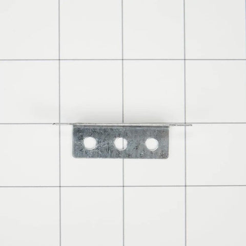 Stainless Steel Slide-In Range Rear Filler Kit for Kitchen Appliances, durable construction, grid background, top view