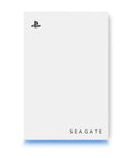2TB External Game Drive For PlayStation With USB 3.0 - Officially Licensed For PS5 And PS4, Lightning Fast Storage To Save PS5 Games, Seamless Transfer To Console, Plug And Play Durable. White Seagate drive box front view