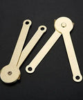 Two Pieces Metal Lid Support Hinges For Cabinets And Wood Boxes, Durable Lid Stays For Cupboard Doors, Easy Install, 68x8mm hardware