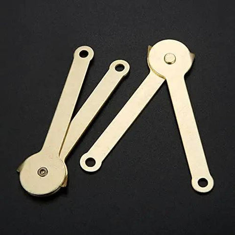 Two Pieces Metal Lid Support Hinges For Cabinets And Wood Boxes, Durable Lid Stays For Cupboard Doors, Easy Install, 68x8mm hardware