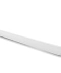 Must Have Door Bin Shelf Rack For Frigidaire And Kenmore Refrigerators Replacement Part 240338001, white plastic, side view