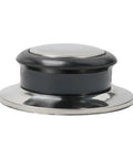 Hot Kitchen Pot Lid Knob Replacement Kit featuring heat Resistant Silicone Grip Plus Stainless Steel Handles And Black Screws For 5Mm To 12mm Holes In Glass Cookware And Pans, Perfect Easy Fix Your Lids Today. Black and stainless steel cookware lid knob replacement for glass lids and pans