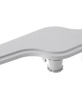Dishwasher Lower Spray Arm With Shield Replacement For Various Models 154568002 1191315 154568001 Grey, horizontal view