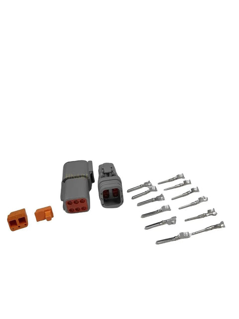 Bad Boy 6 Pin Deutsch Connector Repair Kit 105328 105329 For Control Box Coil With Housing Pins Seals And Crimp Terminals Fixes Messy Wiring Rock Solid And Duct Tape Free Keeps Your Gear Running Smooth For The Long Haul