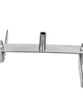Built Tough Stainless Steel Woodworking Center Finder Marking Gauge With Sharp Scriber Tool from a top view, showcasing precision design and materials.