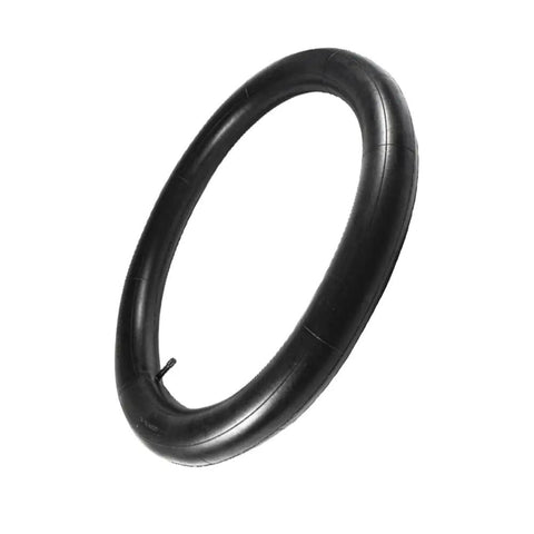 20 Inch Bike Inner Tube Fits 20 X 2.5 To 3.0 Tires With 33mm Schrader Valve shown in black rubber material