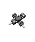 Manual Micro Slider Slide Table With XY Axis Screw Guide Rail For Dialed-In Micro Adjustments Travel Range 11 To 35mm DXY20-16