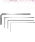 Get This Kick Butt 60 Piece Allen Wrench Set With Metric Hex Keys From 1.5mm To 4mm For Home Repairs And 3D Printer Tune Ups That Are Totally Rad. silver metric hex keys