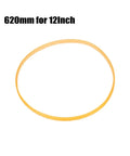 V Ribbed Drive Belt For Band Saw Motors 10 To 12 Inch Woodworking Conveyor Belt Replacement Pro Grade Round Strap Style Motor Belt For Power Tools Heavy Duty And Durable, 620mm for 12inch