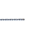 Straight Shooter Carbide Tipped Concrete And Masonry Drill Bits Flat Shank High Strength Carbon Steel For Screws 5 32 X 5 1 2 Inches 10 Piece Pack, close-up of drill bit