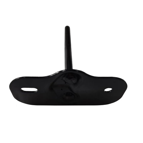 Top Shelf Premium Grade Hood Striker Plate Replacement For Tesla Model 3 2017 Through 2021 front view of heavy duty hood latch hook.