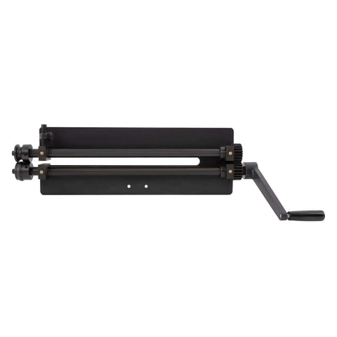 Pro Grade Sheet Metal Bead Roller for Beading and Flaring 18 Inch Throat Depth Heavy Duty Beading Tool side view