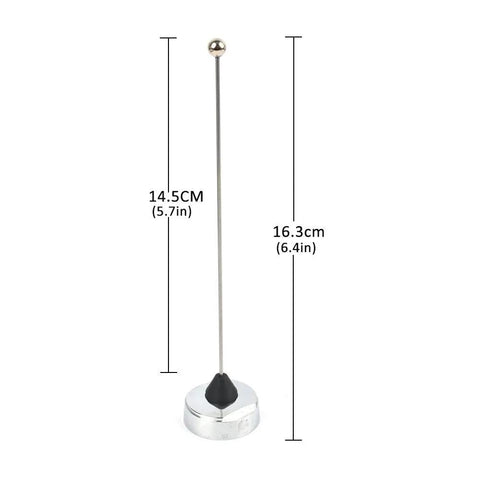Beefed-Up Quarter Wave NMO UHF Ham Radio Antenna For Mobile 400-470MHz 6.4 Inch, 150W Power Handling with size dimensions