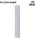 Ultimate 10 Pcs Plastic Welding Rods For ABS PP PVC PE Fix Bumpers Tanks Pipes and Shells With Strong Hold And Odorless Soldering Supplies For Cars And Motorcycles Today, 10 pieces of 25cm white PP rods.
