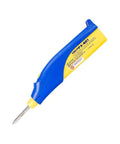 Cordless Soldering Iron With Quick Change Tip Built In On Off Switch And Protective Cover Maintains 600F Temperature side view