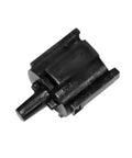 Solid High Precision Coolant And Cabin Air Temp Sensor Fits Tesla Model Y 2020 To 2025, black plastic component with connector.