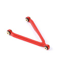 Axial SCX24 C10 1/24 RC Crawler Aluminum Alloy Suspension Rod Links Set Red Upgrade Parts CNC Machined For Lightweight Tough Rugged Performance And Durable Build For Serious Off Road Use, red aluminum Y-link