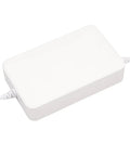 Slick Mini Ups Battery Backup With 4400mah Reserve For Smooth Emergency Power Transfer, white rectangular unit with cables.