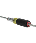 9-In-1 Magnetic Pass-Through Hex Nut Driver With SAE Sizes 3/16 To 3/4 Inch, highlighting hollow design with rod attached