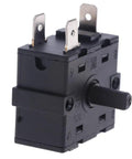 Durable Room Heater Rotary Switch Selector For 250V 16A Heating Units With 3 Pin And 5 Pin Options Easy Install Top Notch Temperature Controller