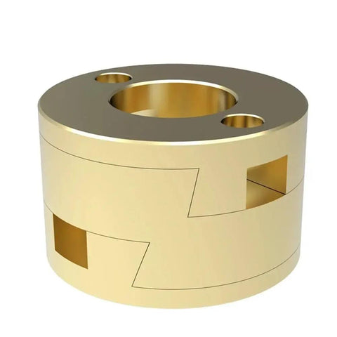 Awesome Oldham Coupling T8 Z Axis Lead Screw Brass For 3D Printer Vibration Free Hot Bed Upgrade Smooth Printing Precision Fit 2 Pack brass coupling