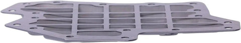 Transmission Filter Kit With Pan Gasket For Infiniti G37 3.7L FX50 5.0L Q50 3.0L 3.7L Q60 3.0L QX56 M56 5.6L Complete Service Solution Easy Install No-Fuss Hassle-Free Replacement Pan Gasket Holes Align Perfectly, gray transmission pan gasket