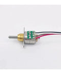 Dc 5V And 6V Precision Stepper Motor With Telescopic Linear Shaft 10mm Travel 6mm Stroke High Torque Linear Actuator close-up