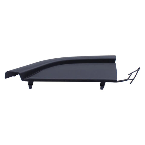 Front Bumper Tow Hook Cover for Ford Explorer 2020 2021 2022 2023 Black Replacement Tow Eye Cap side view