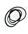 Black rubber drive belts in a 2 Belt Replacement Set For G4000 Metalworking Lathe Internal Drive Belt Kit Easy Install For DIY Maintenance