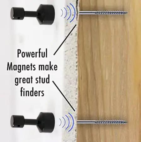 Top Shelf N52 Neodymium Magnet Key Set Slick Grip For Jewelry Testing Wall Stud Locator Peg Hook Puller And Baby Cabinet Lock Extras Dope Multi Task Tool Zero Fuss