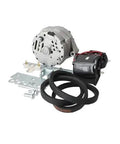 No Sweat Alternator Conversion Kit For Ford 2N 9N 8N Tractors includes alternator, brackets, hardware, and belt.