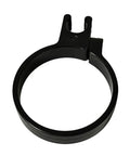 Single black clamp from Aircraft Arm Tube Clamp Kit 30 Piece Set For T10 Parts Repair And Replacement Pro Grade Do It All Tooling