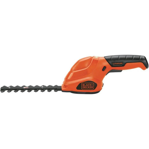 Cordless Shrub Trimmer And Grass Shear Combo, Lightweight Three Point Six Volt Lithium Battery, Easy Grip