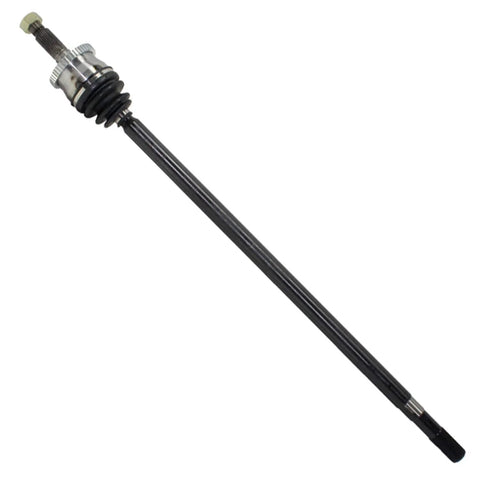 AWD Front 4Pc CV Axles Kit For Jeep Grand Cherokee 1999 2004 With Selec Trac Includes Two Front CV Axle Shafts And Two Front Wheel Bearing Hubs Replacement For 4WD Models showing a single CV axle shaft