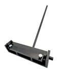 13 Inch Steel Bending Brake Sheet Metal Bender Tool For DIY Home Workshop, Mini Pan Brake with handle visible