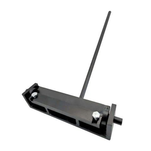 13 Inch Steel Bending Brake Sheet Metal Bender Tool For DIY Home Workshop, Mini Pan Brake with handle visible