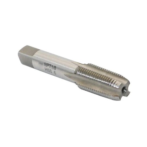 One Eighth Inch 27 NPT Tapered Pipe Thread Tap Pro Grade Workhorse High Speed Steel M2 For Stainless Steel Carbon Steel Mold Steel And More With Vacuum Heat Treatment For Smooth Chip Discharge And Sharp Stable Cutting