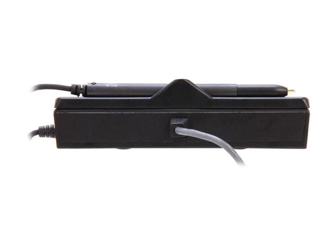 Easy Setup Lcd Usb Signature Pad Runs Smooth For Swift Biometric Capture And Straightforward Virtual Serial Interface Lightweight Portable Form Factor Built Tough For Daily Grind Totally Solid Renewed Black showing top view with pen.