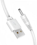 Hydrogen Water Bottle Charger Cable USB To DC Replacement Cord For Pansonite Ayyufe Fossduk Hydrogen Water Generators 3.3ft close-up