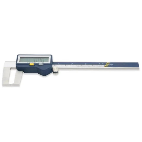Digital Outside Neck Caliper With Built In Wireless Data Transmission; Measures Grooves And Recesses In mm Or Inches; Stainless Steel, IP54 Rated, 6 Inch Capacity; Quick Device Sync For Precise, Pro Grade Machining Measurements.