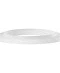 Side view of Silicone Replacement Gasket For Max VCF126X VCF125 E6503 DL KF5700 Casabrews 5700 And Other Compatible Espresso Machines 58mm x 77mm x 7.8mm.