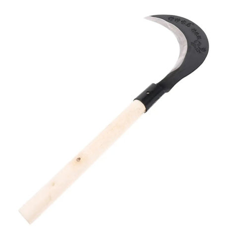 Hand Scythe Weeder Tool For Gardening And Grass Trimming Manganese Steel Blade For Weeding Sugar Cane And Tough Ground Easy Grip Handle