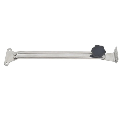 Marine Hatch Lid Stay Adjuster Stainless Steel 316 Onboard Adjustable 8 To 14 Inch Length Locks Hatches Solidly