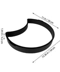 Crescent Shape Concrete Stepping Stone Mold For Garden Pathways And Patio DIY Paver Making Reusable ABS Plastic Cement Floor Mold