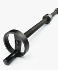 Built Tough As Nails T20 Trapezoidal Lead Screw Kit With 125Mm Folding Aluminum Crank, showcasing black crank handle and screw.
